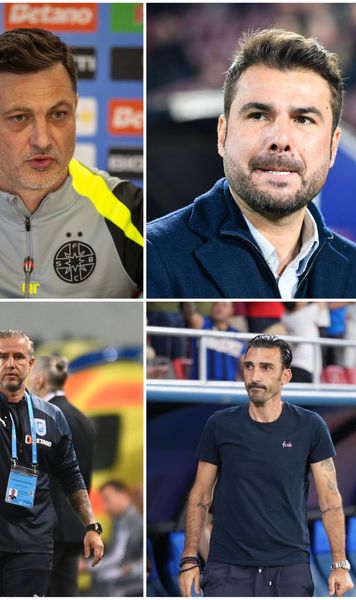 Cât de slabi sunt antrenorii din Liga 1   10 exemple și o concluzie-șoc!  Lista are nume grele: de la Hagi la Iordănescu, de la Șumudică la Reghe, Mutu, Radoi, Petrescu