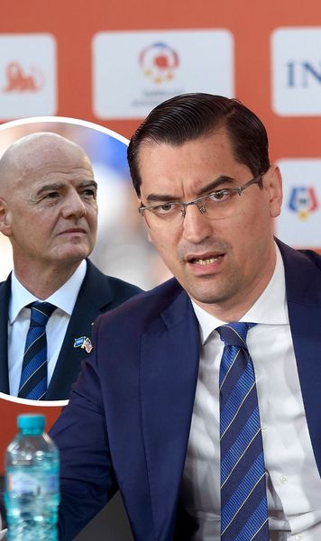 Ce i-a scris Infantino șefului FRF  În plin scandal mondial, președintele FIFA i-a trimis o  scrisoare lui Răzvan Burleanu