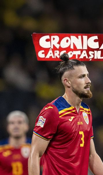 Naționala sau Cronica Cârcotașilor? 😅  Confuzie la Prima Sport:  ce s-a auzit   în momentul în care Radu Drăgușin vorbea după Suedia - România