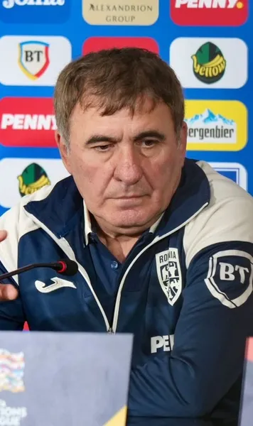 Hagi: „Nu suntem Spania”  Dialog între selecționer și  GOLAZO.ro  pe tema  sistemului naționalei  și a poziției în joc a lui Dennis Man: „Eu o iau de jos”