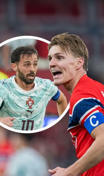 „Nu înțeleg ce a vrut să facă”   FOTO.  Martin Odegaard, furios pe Bernardo Silva, după  Norvegia - Portugalia:    „E păcat că unii se comportă așa”