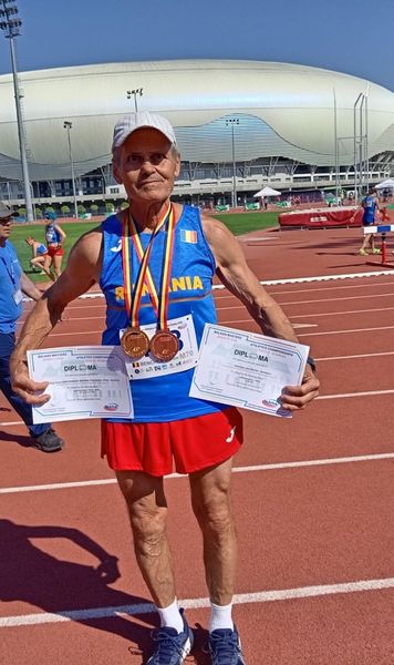 Scrie istorie la 72 de ani!  Veteranul atletismului a cucerit  o nouă medalie de aur  » Recordul stabilit: „Nici nu știam”
