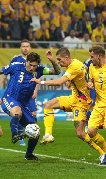 România - Suedia 0-1  Coșmar pentru Gică Hagi!  ZERO puncte  pentru „tricolori” după 4 meciuri în Liga Națiunilor