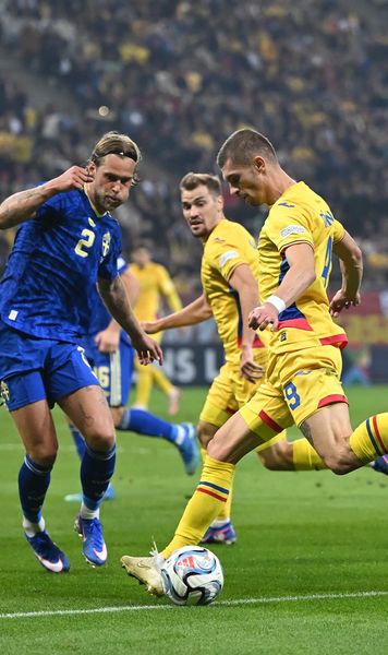 Mai aproape de ce vrea Hagi   ANALIZĂ.  România a părut să-și revină în ultima parte cu Suedia.  Mai puține greșeli, mai multă concentrare.  Dar tot fără gol