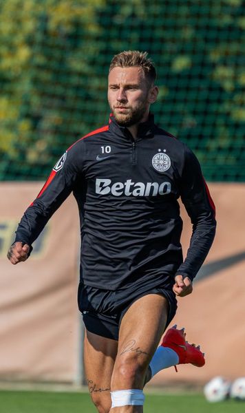 „Drăguș, back in business”   FOTO.   Anunțul făcut de FCSB  înainte de reluarea campionatului