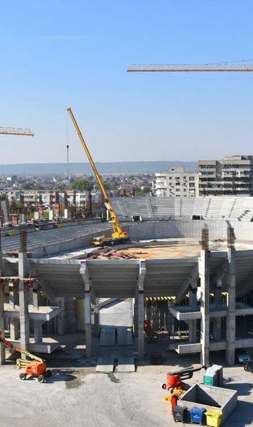 Craiova, pe modelul Târgoviște?  Finanțare europeană de  40 de milioane de euro  pentru noua arenă din oraș. Facilități de top în cadrul proiectului