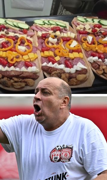 Continuă scandalul Dioszegi - Nicolescu   FOTO.   Imagini cu meniul de la  Sepsi - Dinamo:  „Avem camere în stadion”