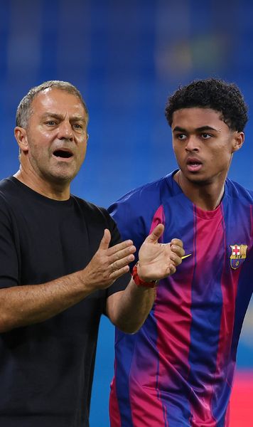 L-a impresionat pe Flick  Fiul legendei de la  Barcelona,  remarcat de tehnician: „Rar am întâlnit un astfel de om”