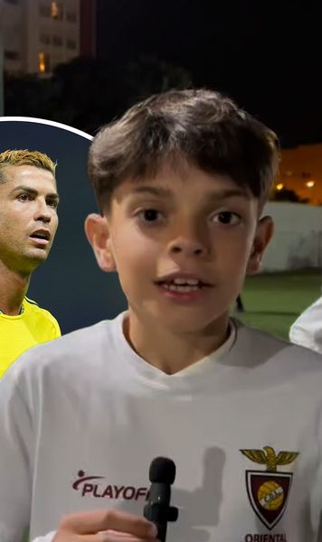 Ronaldo i-a ajutat să câștige pariul   VIDEO.  Portughezul a răspuns provocării unor copii și le-a  îndeplinit dorința