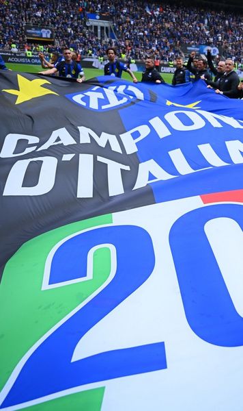 NUMBER 20 for INTER  
  Nerazzurri  
 celebrate their 20th Serie A title