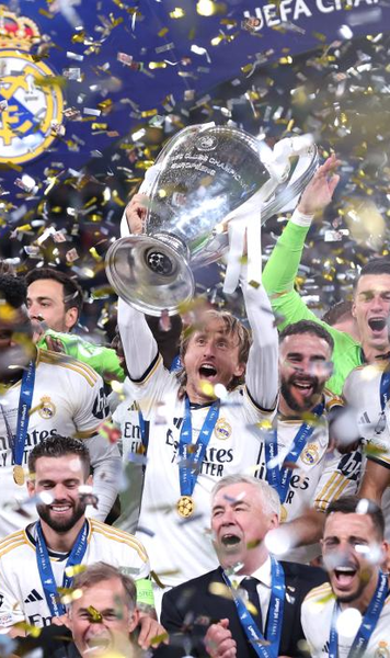 EUROPEAN DOMINATION   Real Madrid  win their 15th Champions League trophy