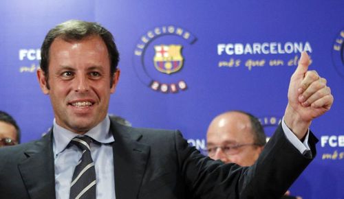 Sandro Rosell, noul presedinte al Barcelonei