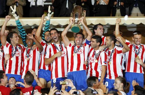 Atletico - Inter 2-0/ Atletico Madrid, "supercampioana" Europei