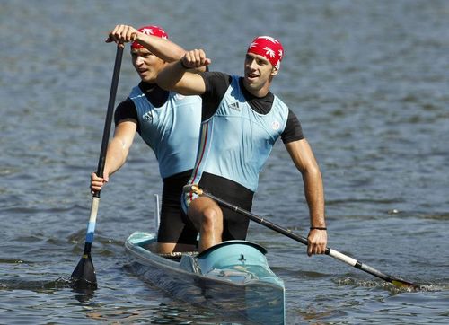 Cupa Mondiala kaiac-canoe Canoea de dublu Dumitrescu/ Mihalachi, bronz la 500 metri