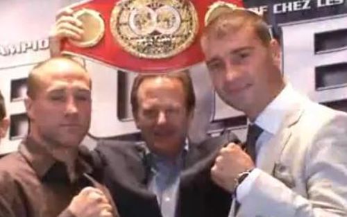 Lucian Bute a primit un inel de la IBF pentru performantele sale