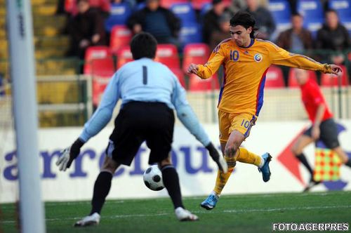 U21 Anglia - Romania 2-1/ Naivi in aparare