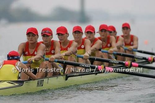 VIDEO CM de canotaj/ Romania, bronz la 8+1 feminin