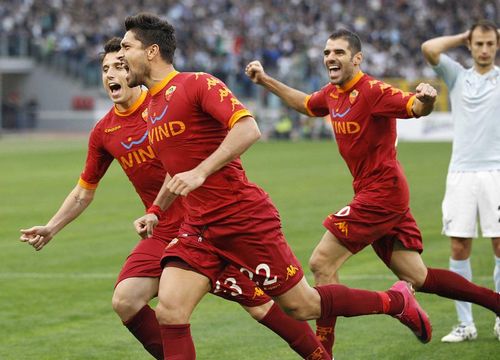 Serie A Lazio - AS Roma 0-2/ Liderul Lazio, invins in derby-ul Romei