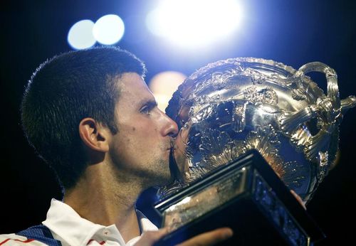 Fotogalerie Novak Djokovic - Andy Murray 6-4, 6-2, 6-3/ Nole, campion la Australian Open