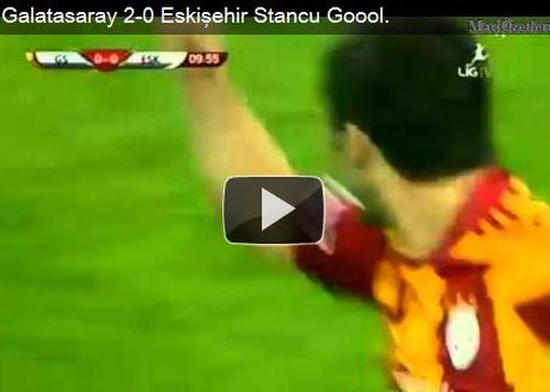 VIDEO Galatasaray castiga, Bogdan Stancu marcheaza