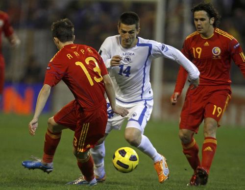 Preliminarii EURO 2012  Bosnia - Romania 2-1/ Inca un obiectiv ratat