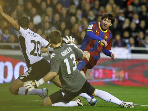 ​Primera Division Valencia - Barcelona 0-1/ Messi, omul decisiv