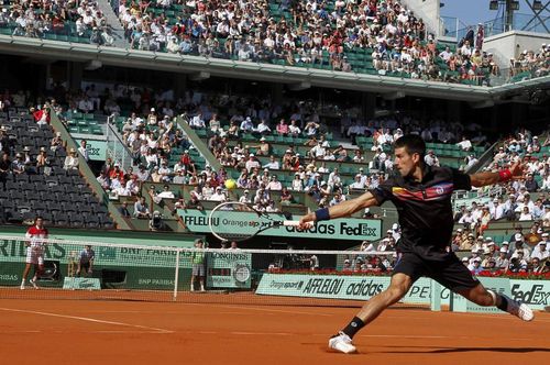 ​Roland Garros  Hanescu - Djokovici 4-6, 1-6, 3-2 (abandon)/ Prea mic pentru un adversar atat de mare