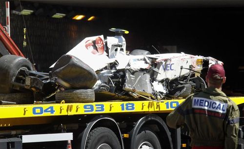 VIDEO Sergio Perez, accident in timpul calificarilor de la Monaco - pilotul mexican a fost scos cu greu din masina