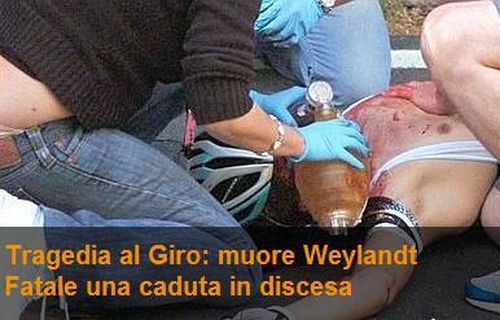 VIDEO Tragedie in ciclism: Wouter Weylandt (26 ani) a murit dupa o cazatura in Turul Italiei