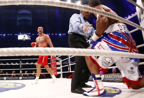 Familia Klitschko are toate centurile "greilor": Vladimir i-a luat lui Haye titlul WBA