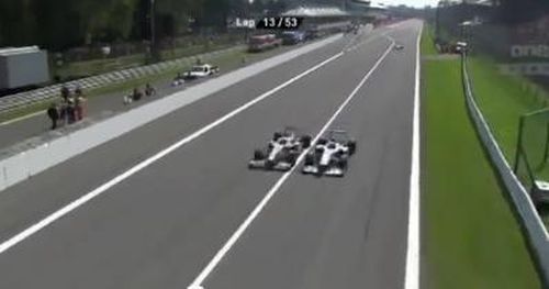 ​VIDEO Duelul generatiilor la Monza intre Schumacher si Hamilton/ Lewis: Michael a fost incredibil de rapid