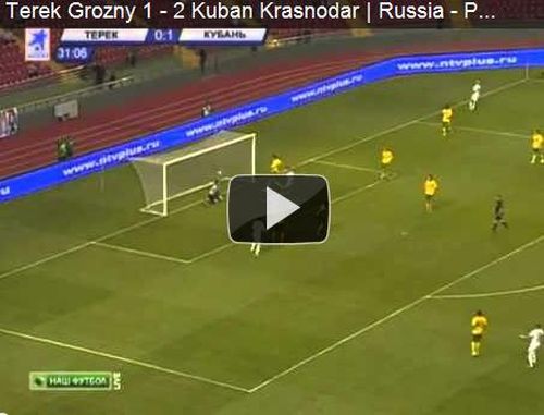 VIDEO Terek Grozny - Kuban Krasnodar 1-2/ "Dubla" lui Traore