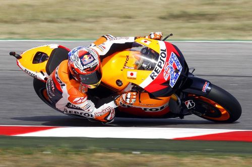 MotoGP: Casey Stoner, pole-position in MP al San Marino