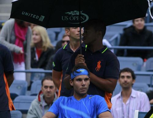 US Open: Ploaia face legea de doua zile/ Nadal ii critica pe organizatori