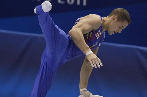 ​CM Gimnastică: Cristian Băţagă a suferit o ruptură de tendon ahilian şi va fi operat la Stuttgart