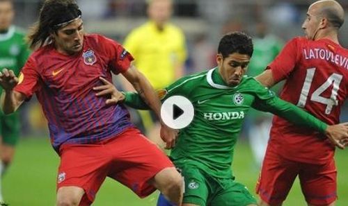 ​VIDEO Rezumatele partidelor disputate de Steaua, Vaslui si Rapid in Europa League