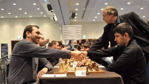 ​CE Sah: Echipa masculina a Romaniei, locul intai dupa runda a sasea