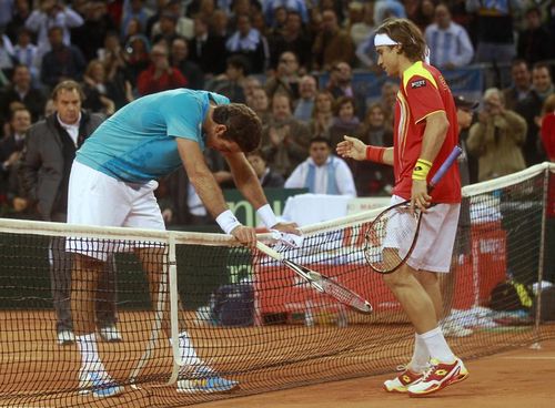 Cupa Davis  ​Spania - Argentina 2-0/ Ferrer, victorie dupa un meci-maraton cu Del Potro