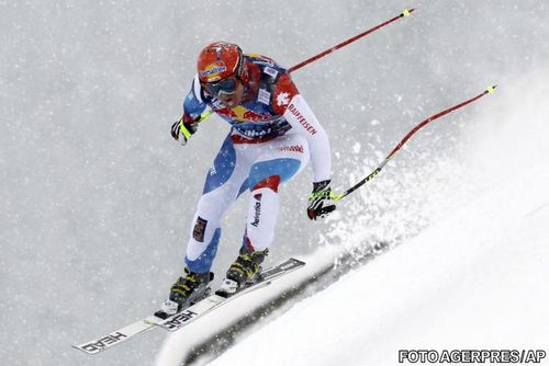 Cupa Mondiala de Schi: Didier Cuche, in istorie - A castigat pentru a cincea oara coborarea de la Kitzbuehel