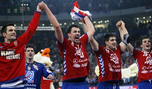 ​CE Handbal masculin: Serbia - Danemarca, marea finala