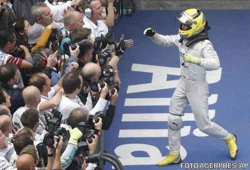 F1 Nico Rosberg a castigat Marele Premiu al Chinei/ Hamilton - noul lider in clasamentul pilotilor