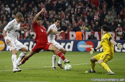 Bayern Munchen - Real Madrid 2-1/ Mario Gomez, decisiv in ultimul minut