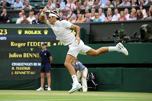 ​Wimbledon  Roger Federer a supravietuit intalnirii cu Benneteau - victorie in 5 seturi