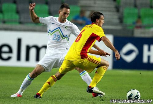 FOTBAL Romania a pierdut meciul amical cu Slovenia, scor 3-4/ Aparare praf. Gafa uriasa Chiriches