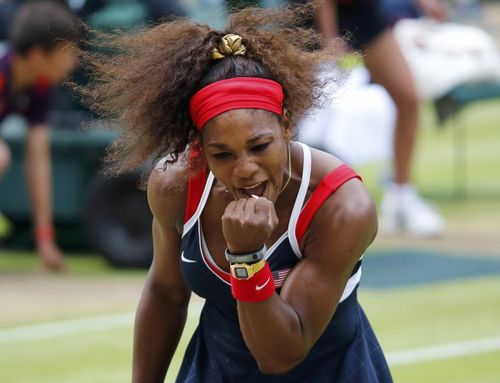 VIDEO JO 2012 Tenis Serena Williams, campioana olimpica la simplu feminin dupa ce a invins-o pe Maria Sarapova. Williams: Am castigat totul. Acum pot sa merg la Disneyworld