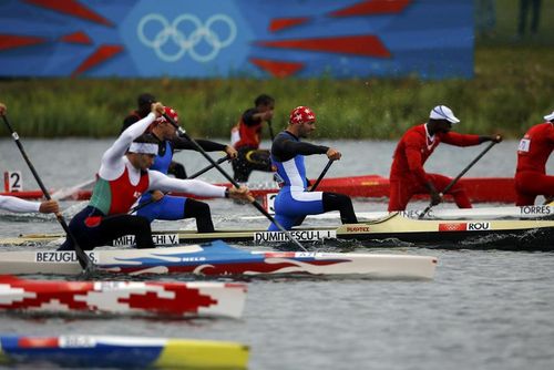 JO 2012 Echipajul masculin de canoe dublu al Romaniei s-a clasat pe locul 7 la 1.000 m