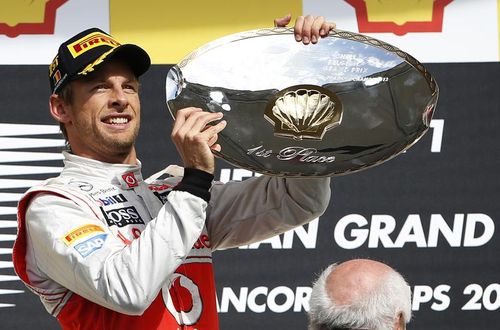 F1 Jenson Button a castigat Marele Premiu al Belgiei