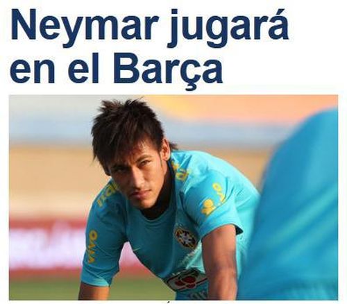 Sport.es: Neymar va juca la FC Barcelona