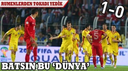 Presa din Turcia: "Am primit o palma din partea romanilor"