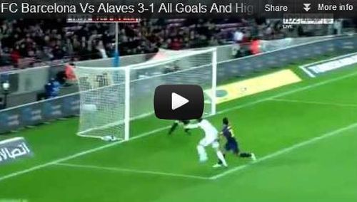 ​VIDEO Barcelona - Alaves 3-1/ Fara probleme in "optimi"